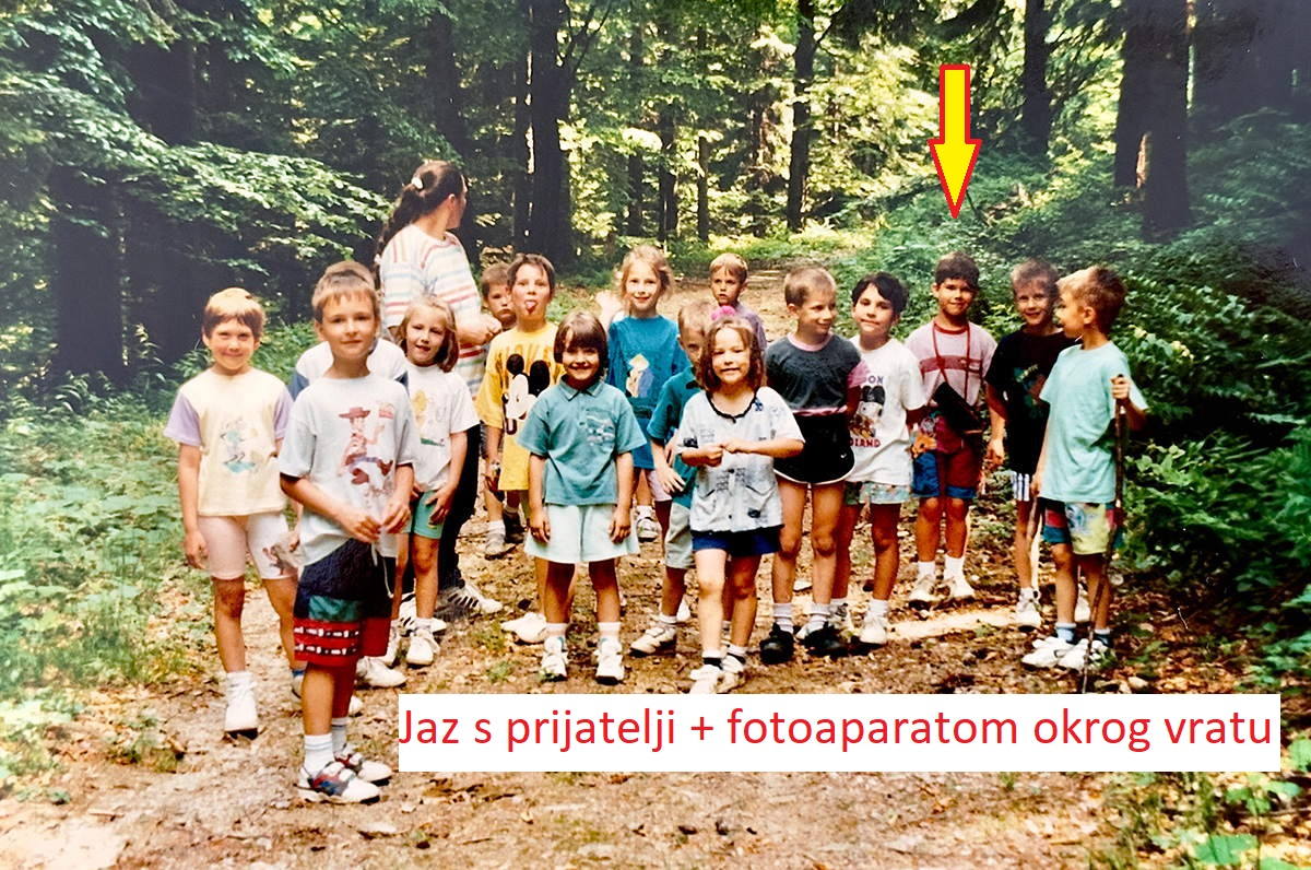 fotografiranje začetki